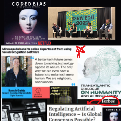 PLUS OUR STORY IS BLACK MIRROR MEETS DEAD POET'S SOCIETY BANANAS