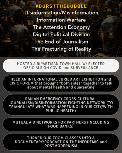 DISINFORMATION and POLITICAL DIVISION