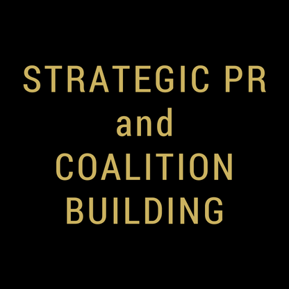Strategic PR and Bipartisan Coalitions